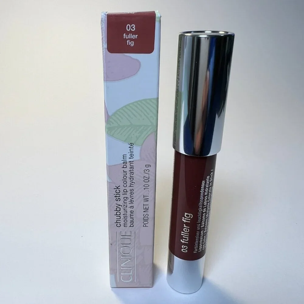 Clinique Chubby Stick Moisturizing Lip Color Balm 03 Fuller Fig Full Size
